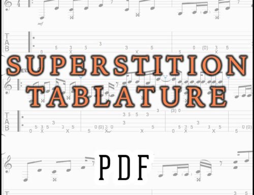 Tablatures are coming!