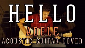 Adele - Hello (fingerstye guitar arrangement by Sietze Bouma) small